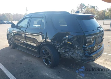 2017 Ford Explorer Xlt from USA, damaged, VIN 1FM5K7D85HGB37653